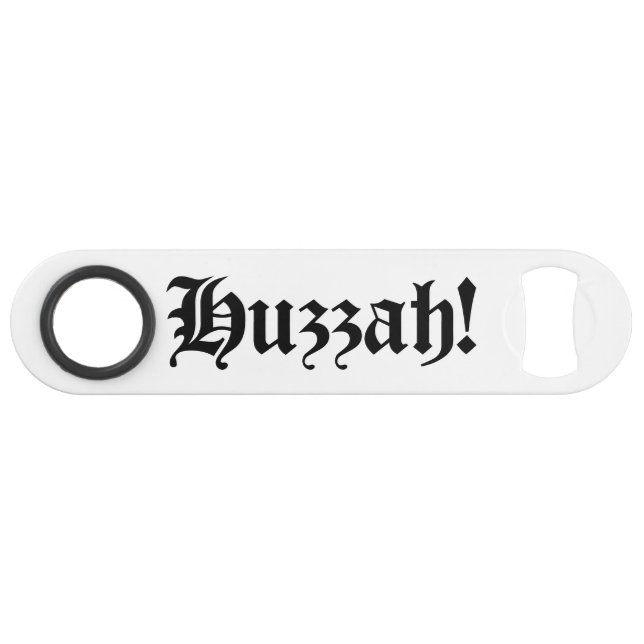 Huzzah! {Mediaeval Typography} (Front (Horizontal))