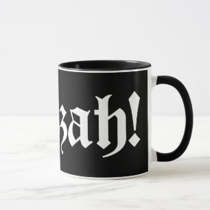 Huzzah! {Mediaeval Typography} Mug