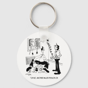 HVAC Cartoon 7590 Key Ring