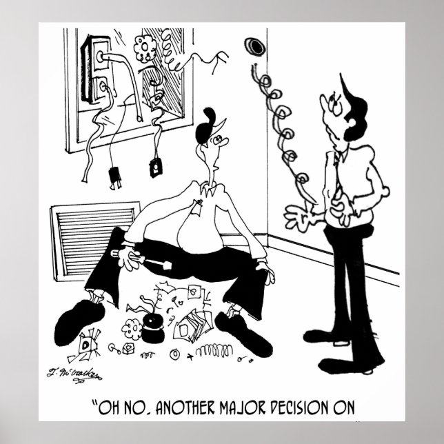 HVAC Cartoon 7590 Poster (Front)