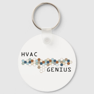 HVAC Genius Key Ring