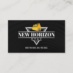 HVAC Graphic Design Business Cards