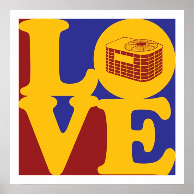 HVAC Love Poster (Front)