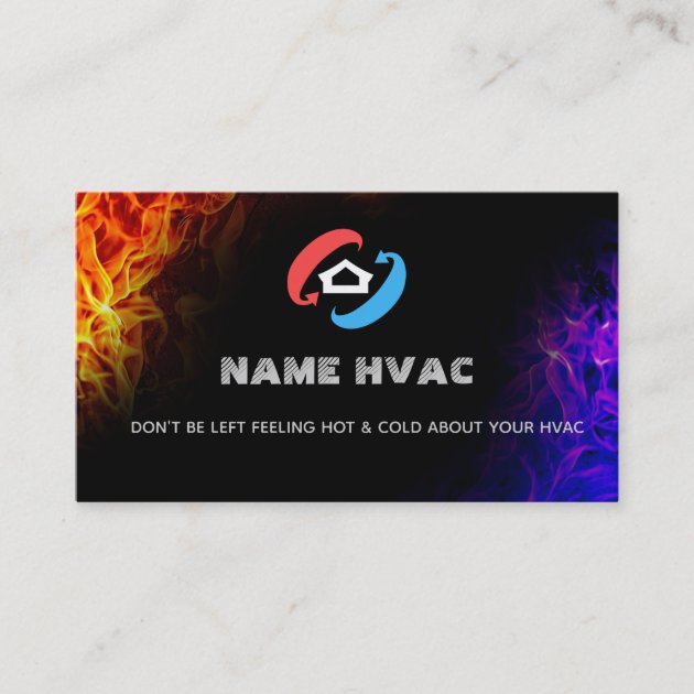 Hvac Business Card Template