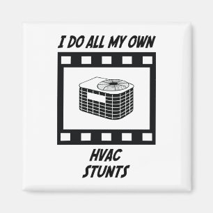 HVAC Stunts Magnet