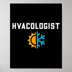 Hvac Tech Gifts Shirts Co. - Funny Hvac Tech Engin Poster