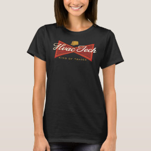 Hvac Tech King Of Trades Mens T-Shirt
