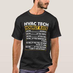 HVAC Tech Tools Funny Vintage HVAC Technician T-Shirt