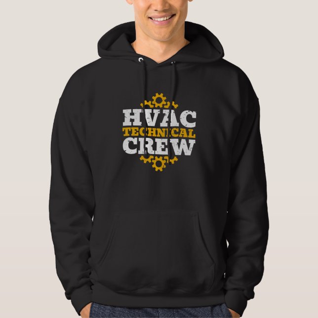 HVAC Technical Crew Hoodie (Front)