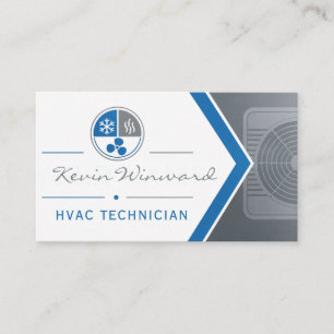 HVAC Technician Business Card