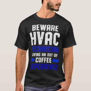HVAC Technician Coffee Funny HVAC Tech Pullover Ho