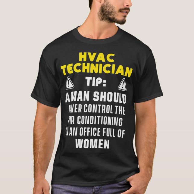 HVAC Technician Funny HVAC Tech Premium _46  T-Shirt (Front)