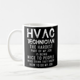 Hvac Technician  Hvac Tech   12  Coffee Mug