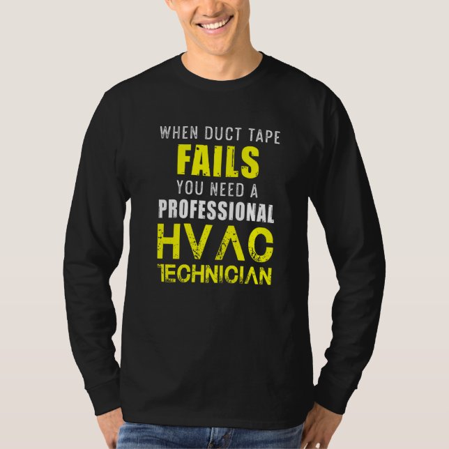 Hvac Technician  Hvac Tech   16 T-Shirt (Front)