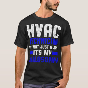 HVAC Technician Job Funny HVAC Tech  T-Shirt