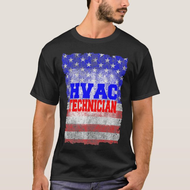 HVAC Technician Practiced Funny HVAC Tech Premium  T-Shirt (Front)