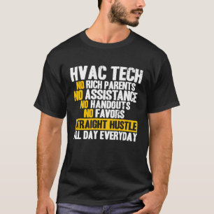 HVAC Technician Vintage HVAC Tech HVAC Tech No Ric T-Shirt