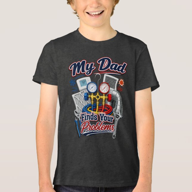 HVAC Tri-Blend SHIRT (Front)