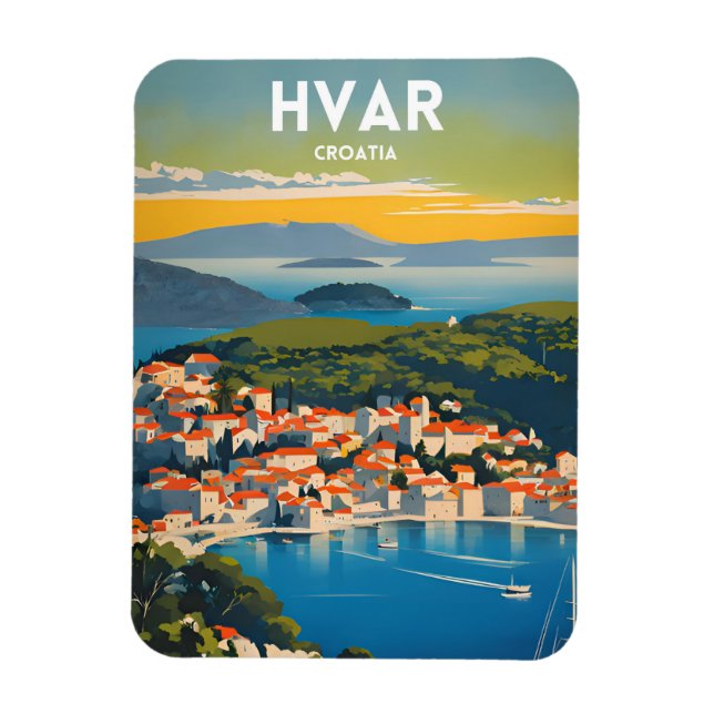 Hvar Magnet (Vertical)