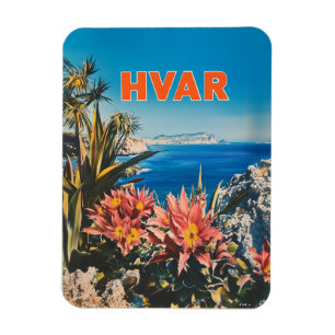Hvar vintage  magnet