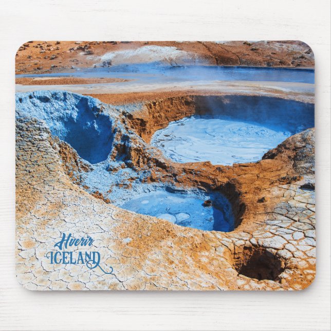 Hverir, Iceland Mouse Mat (Front)