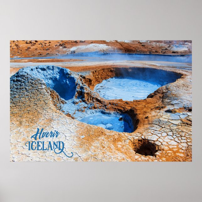 Hverir, Iceland Poster (Front)
