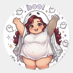 HVU Spooky Season - Day 3: Ghost Sticker