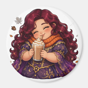 HVU Spooky Season - Day 6: Fall Latte Magnet