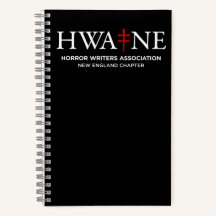 HWA-NE black Spiral Notebook 6/25