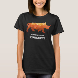 Hwange Park, Zimbabwe Safari National Park Game Re T-Shirt