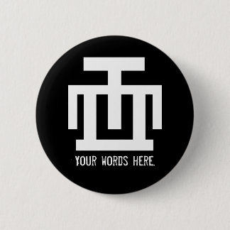 HWE MU DUA | Symbol of Examination Quality Control 6 Cm Round Badge