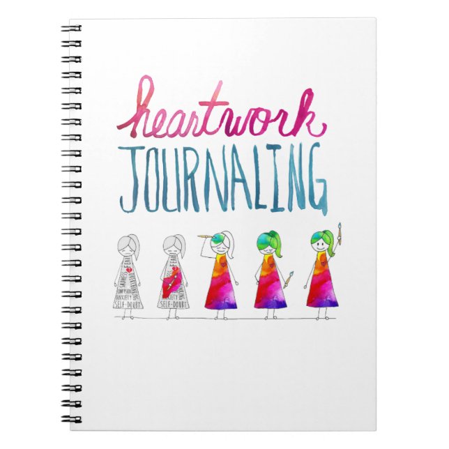 HWJ Character Spiral Notebook (Front)