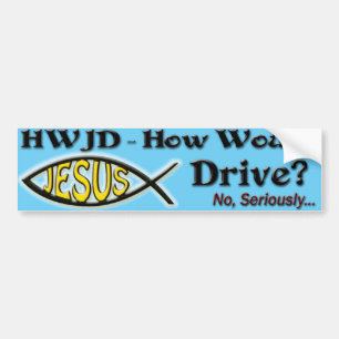 HWJD BUMPER STICKER