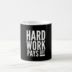 HWPO Hard Work Pays Off Motivational Coffee Mug