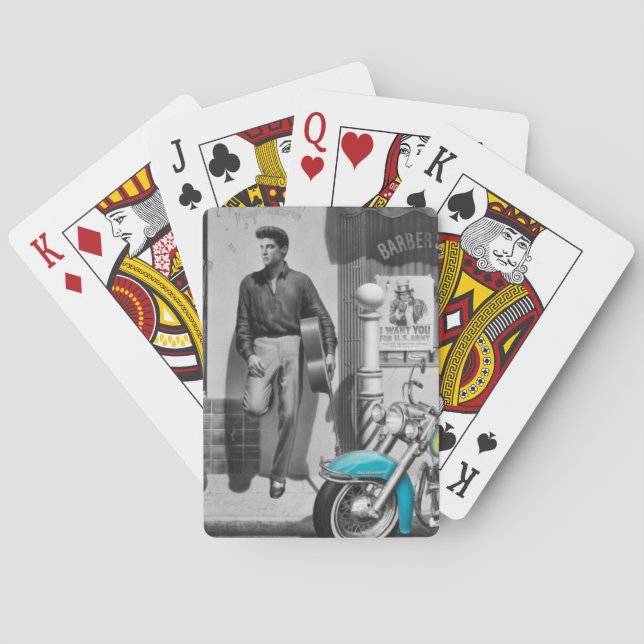 HWY 51 Silver Playing Cards (Back)