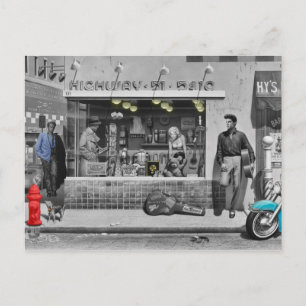 HWY 51 Silver Postcard