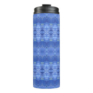 Hy Blue Ikat 4 Thermal Tumbler