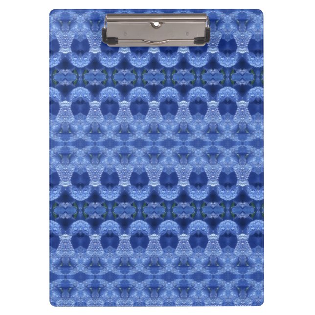 Hy Blue Ikat Clipboard (Front)