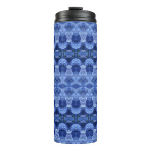 Hy Blue Ikat Thermal Tumbler