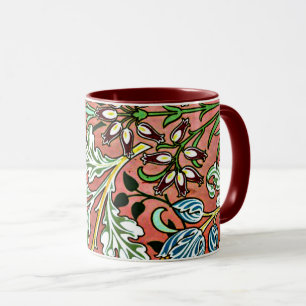 Hyacinth, a William Morris design Mug