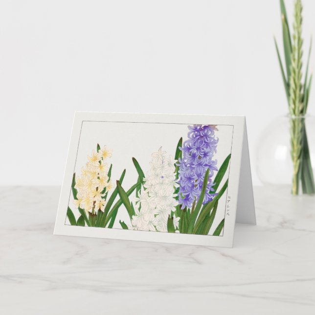 Hyacinth by Tanigami Konan Card (Front)