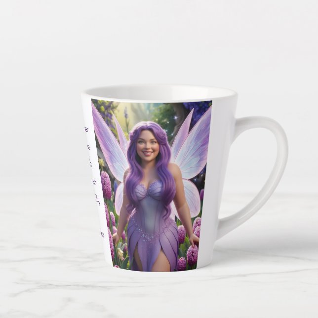 Hyacinth Fairy  Latte Mug (Right)