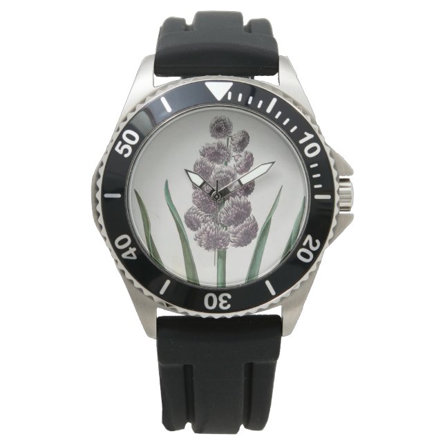 Hyacinth Flower (by Johann Michael Seligmann) Watch (Front)