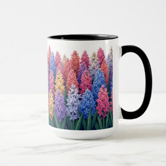 hyacinth flower mug