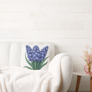 Hyacinth flowers cushion pillows