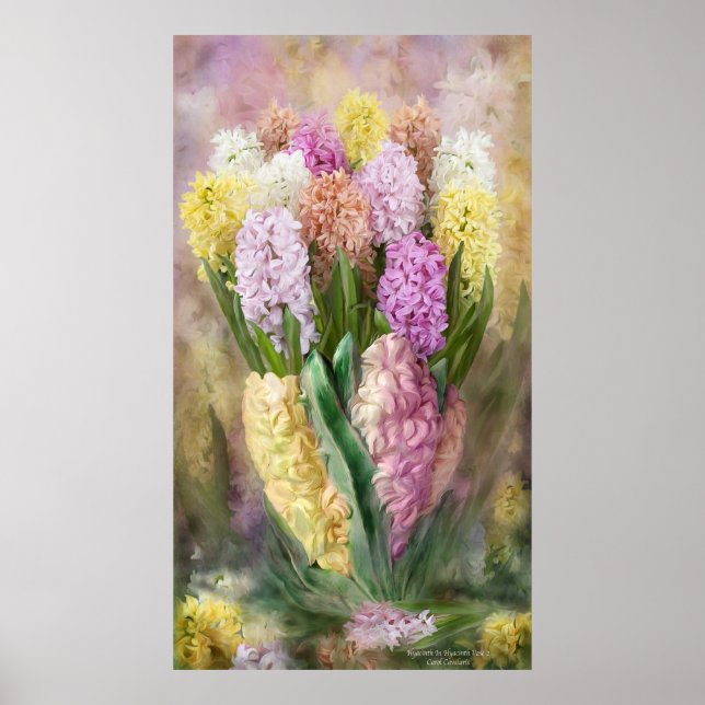 Hyacinth In Hyacinth Vase 2 Fine Art Poster/Print Poster (Front)