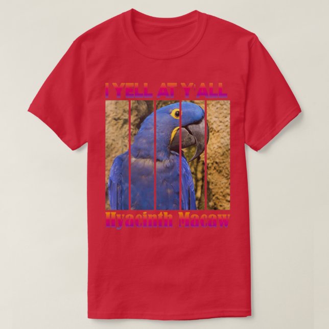 hyacinth macaw 1 T-Shirt (Design Front)