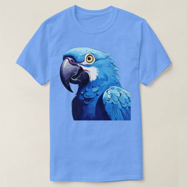 Hyacinth Macaw 7 T-Shirt (Design Front)