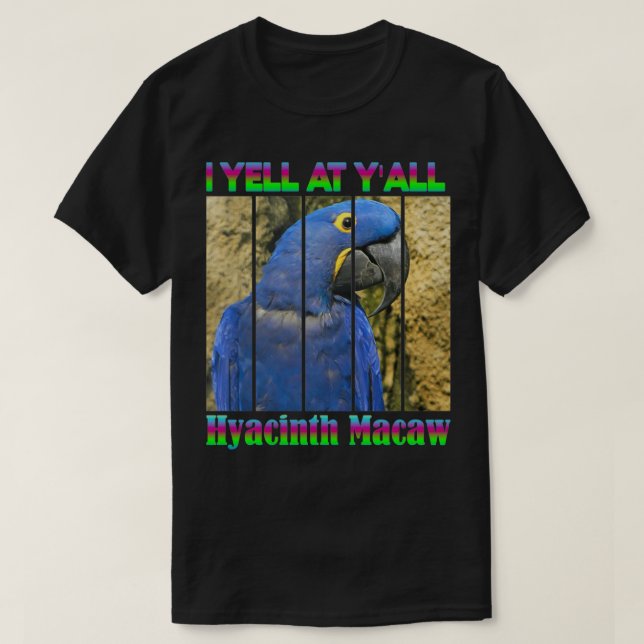 hyacinth macaw 9 T-Shirt (Design Front)