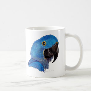 Hyacinth Macaw (dark design) Coffee Mug